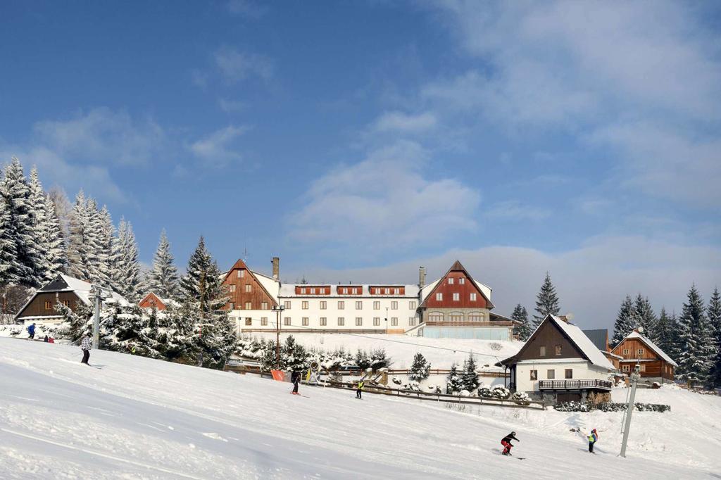 Horský Hotel Kopřivná Mala Moravka Exterior foto