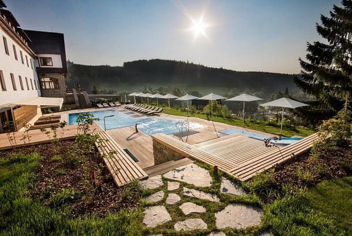 Horský Hotel Kopřivná Mala Moravka Exterior foto